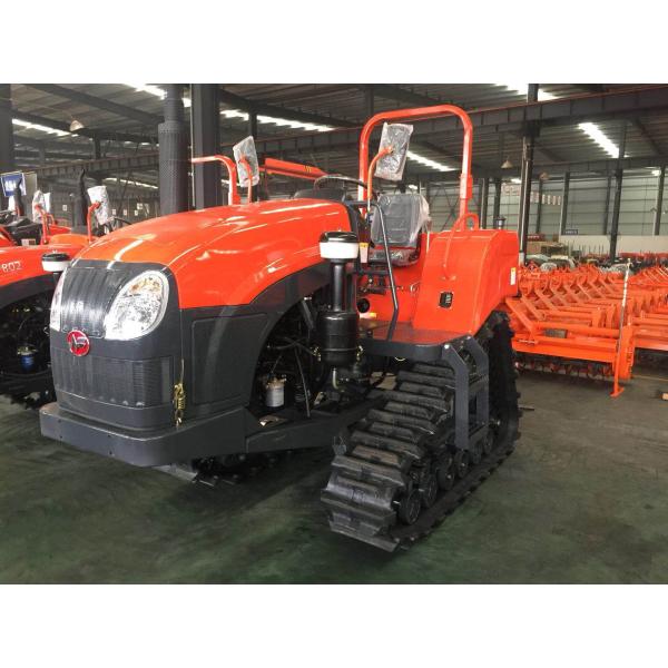 Flexible Turning 90 hp Agricultural Crawler Tractor with High Working Efficiency