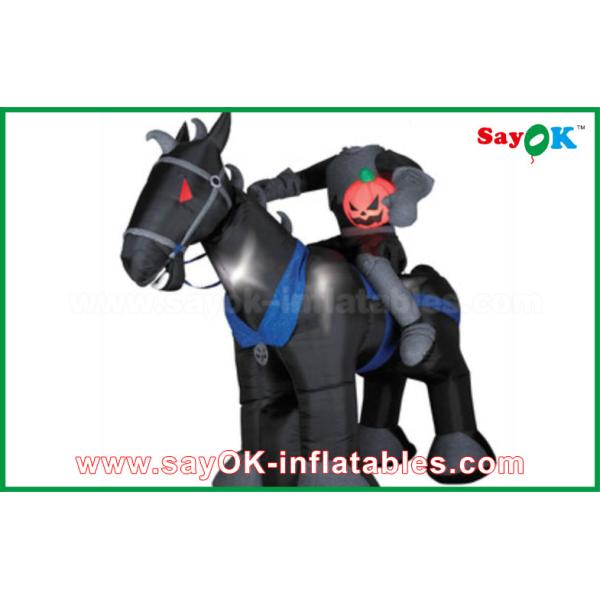 Funny Customized Inflatable Halloween Decorations Multicolor With LED Light