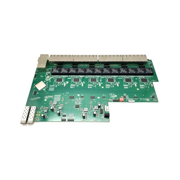 Electrostatic Protection 10G Ethernet Switch , Industrial Managed Switch 48 GE+4 10G SFP+