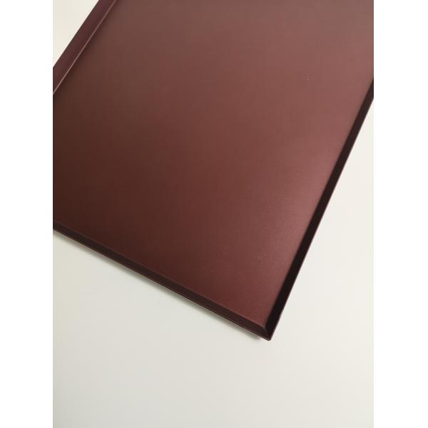 Non Toxic Rectangular Aluminium Al Alloy Aluminum Oven Trays Durit inside