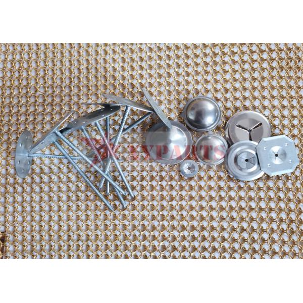 Adhesive Round Base Insulation Hangers Galvanized Steel