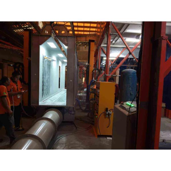 Customizable Floor Rail Coating Line Room Structures For Superior Finishes