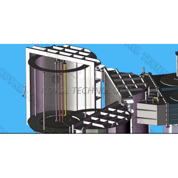 High Reflection Aluminum Metalizing Thermal Evaporation Deposition on Plastic Parts, PC + ABS Aluminum Metallizing Unit