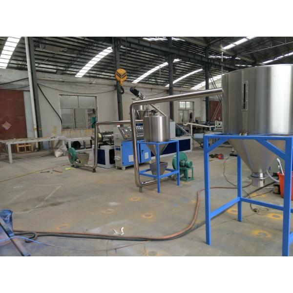 Automatic PVC Plastic Granules Machine With Double Screw