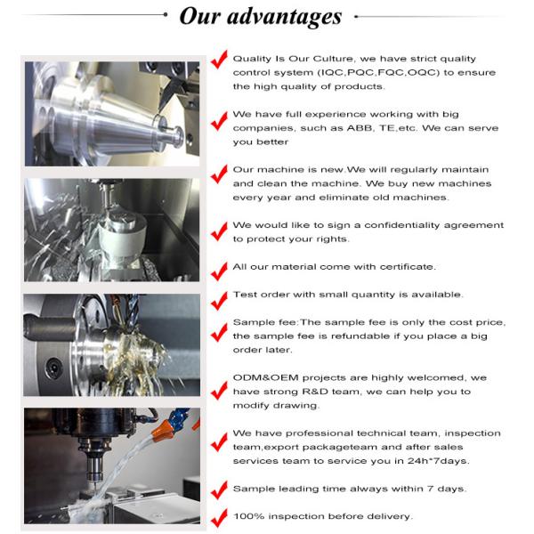 OEM Customized Alloy CNC Milling Prototype for Metal Processing within 2D/3D/drawing