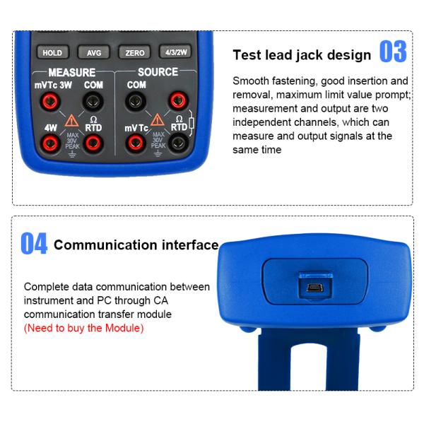 VICTOR14+ temperature calibrator RTD Measurement Multifunction Process Calibrator