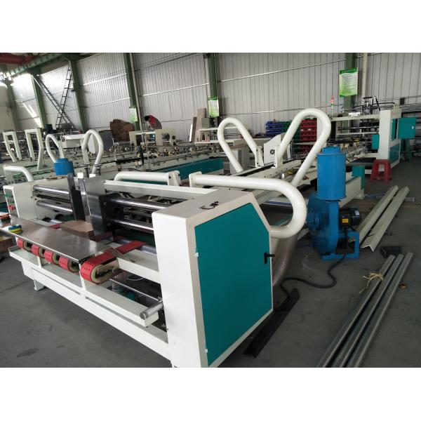 KS-QZD 2800 Automatic Folder Gluer Machine , Carton Folding And Gluing Machine
