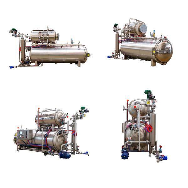High Temperature Sterilization Steam Retorts Processing Canning Retort Machine ' Needs