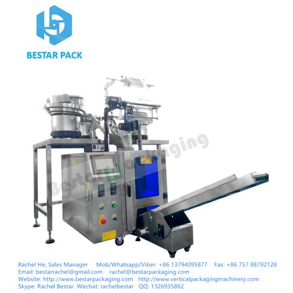 Automatic counting packing machine for furniture accessories