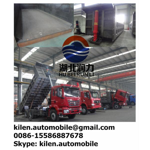 Euro 3 DFAC 4x2 Driven Dumper Truck Double Cab Mini Tipper Truck