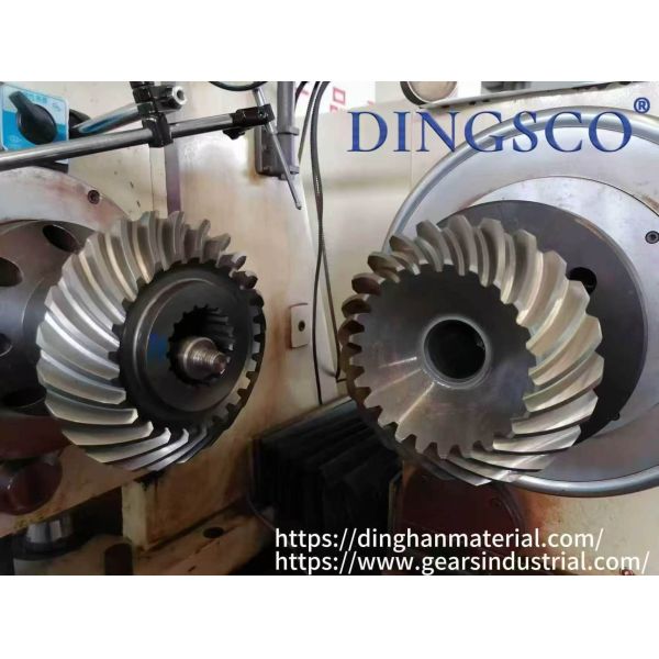 Precision Helical Gear For 4100 Cutting Machine – High Speed Operation