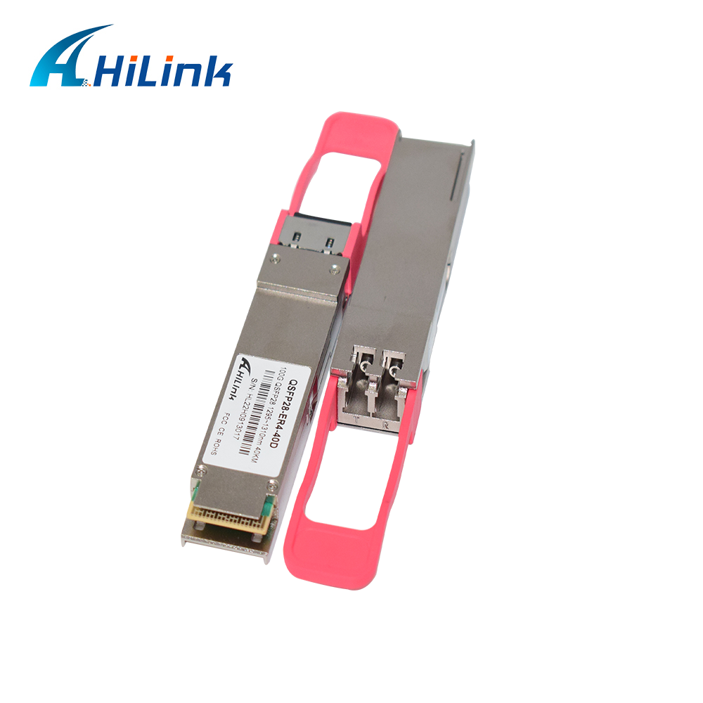 100Gb/s 40Km QSFP28 ER4 Transceiver Module