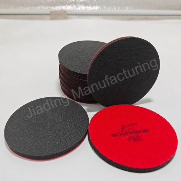 Hook and Loop Backing Material High Abrasive Sanding Sponge Disc for Polishing Automobile