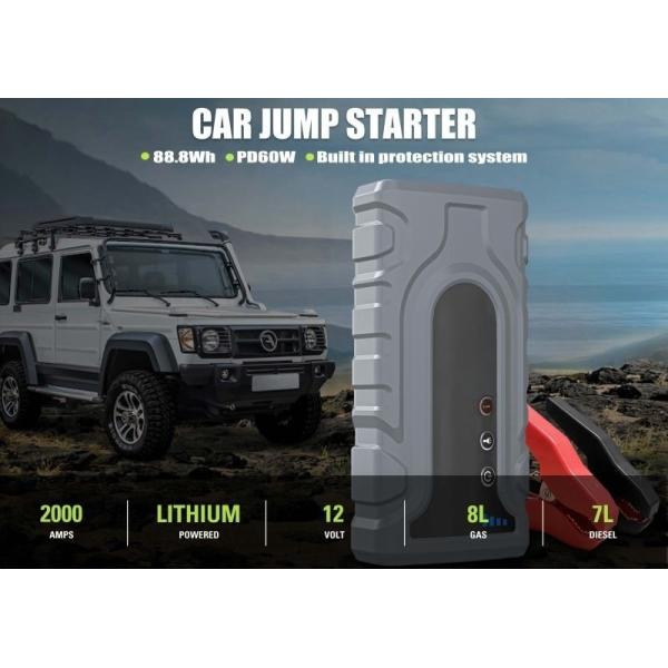 OEM / ODM Portable Jump Starters Multi Function Emergency Car Booster