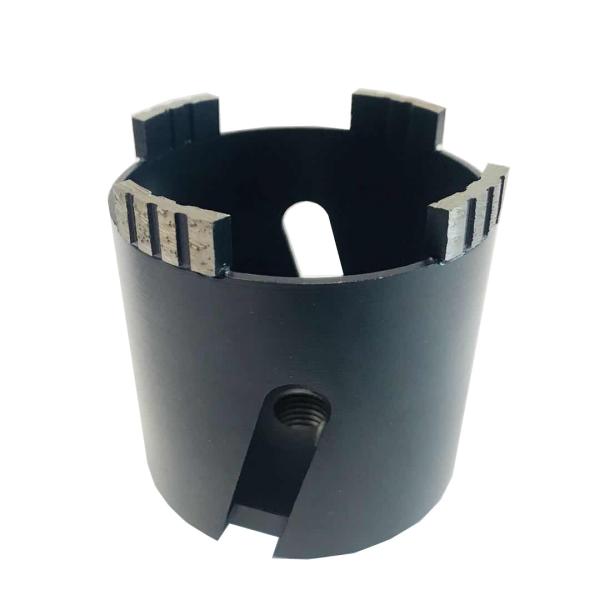 M16 Thread 82mm Turbo Segment Brick Dry Core Drill Bit Laser Welded