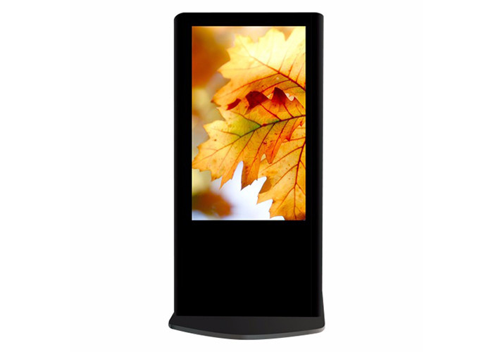 Quality High Resolution Standing Advertising Display , Vertical Digital Signage Display for sale