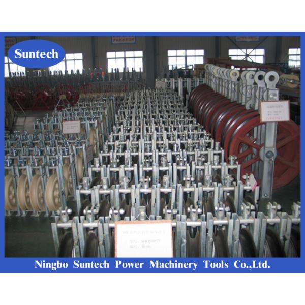 Conductor Wire Rope Pulley Block Transmission Line Stringing Blocks