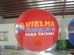 China Large Tarpaulin Blow Up Advertising Helium Balloons Custom Logo on sale