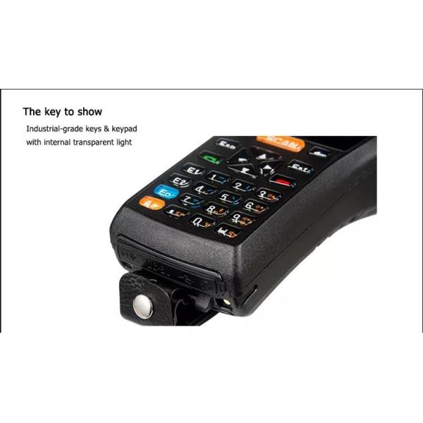 Android 3G/4G Handheld PDA RFID UHF Reader Fingerprint POS Barcode Scanner with Printer IP65