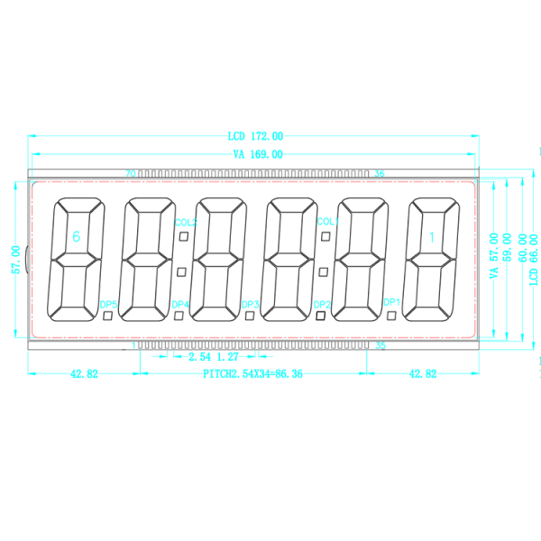0.96" I2C OLED Display Module 128*64 IIC SSD1306 OLED Screen Board