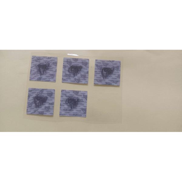 Custom 3D Security Holographic Lenticular Stickers for Micron Nano Label Dynamic