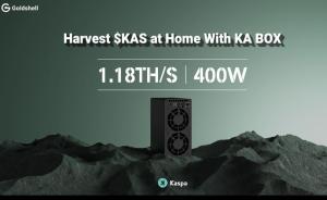 Quality New Kaspa Miner KA Box Glodshell KA BOX 1.18T 400W for Kas miner for sale