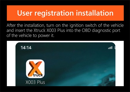 Xtruck X005 plus Intelligent Diagnosis ECU Quick Flashing post-processing diagnosis vehicle type system Sinotruck