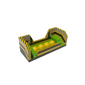 Leaps And Bounds Inflatable Obstacle Course With Big Challenge