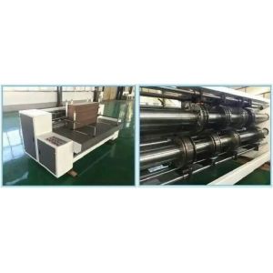 Computer Rotary Slotter Unit, Computer Adjustment, Inline with Flexo Printer,