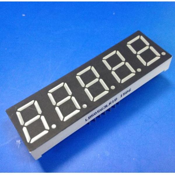 Super Bright Red 14.2mm 5 Digit 7 Segment LED Display Common Cathode