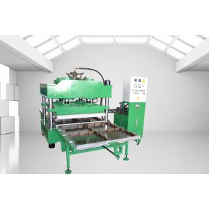 Automatic Customized Vertical Structure Rubber Tile Vulcanizing Press Machine