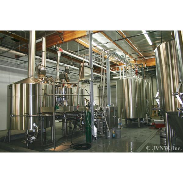 Customized Design TIG Welding 2 Vessel Brewing System Beer Brewing Machine