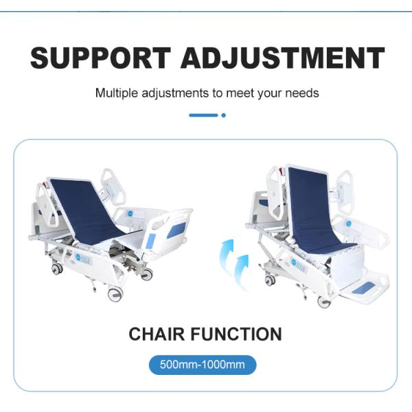 MN-EB001 CE&ISO Ten Function Electrical Patient Bed for ICU Room