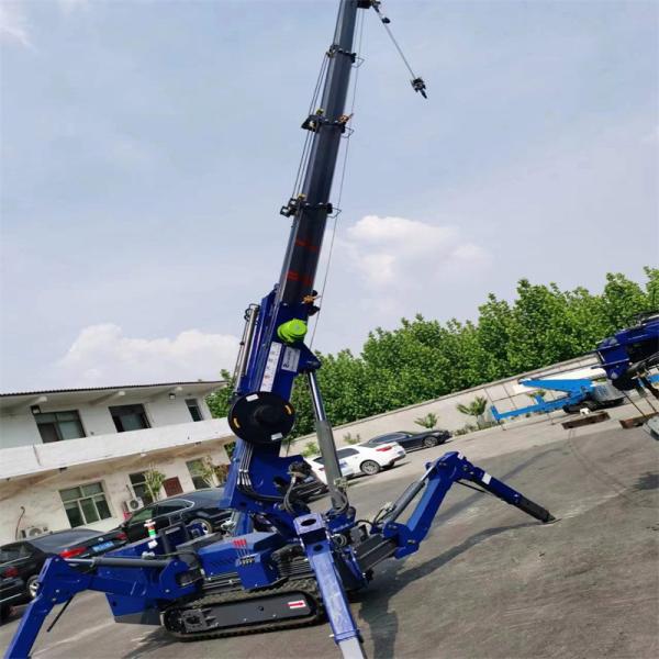 Customized Spider Crane with Telescopic Boom for Your Solutions Projects and Applications