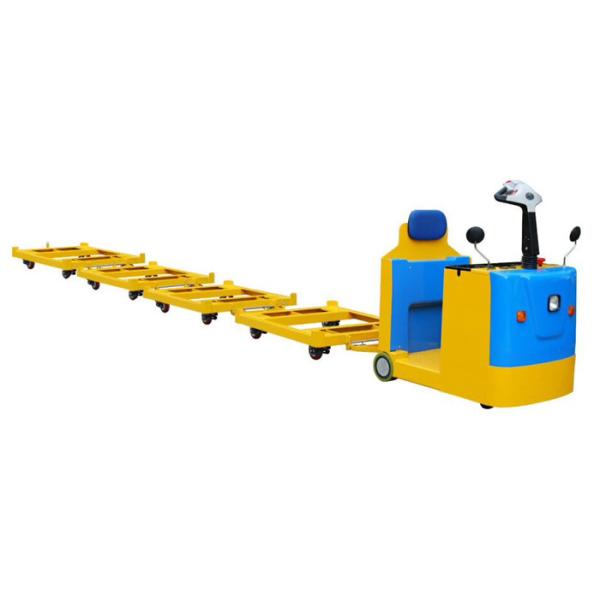 Standing Type Electric Tow Tractor With Strong Traction Power Integrated Control Handle