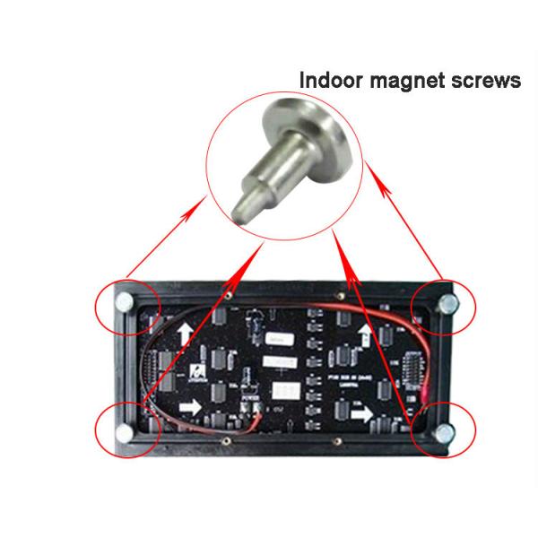 Fixed Installation Indoor LED Display Screen Lightweight Simple Cabinet 640x640mm