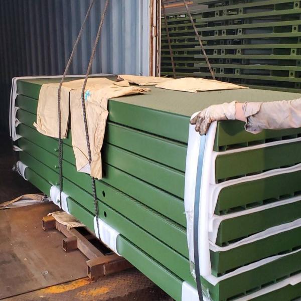 Prefabricated Portable Temporary Steel Bridge Durable Galvanized