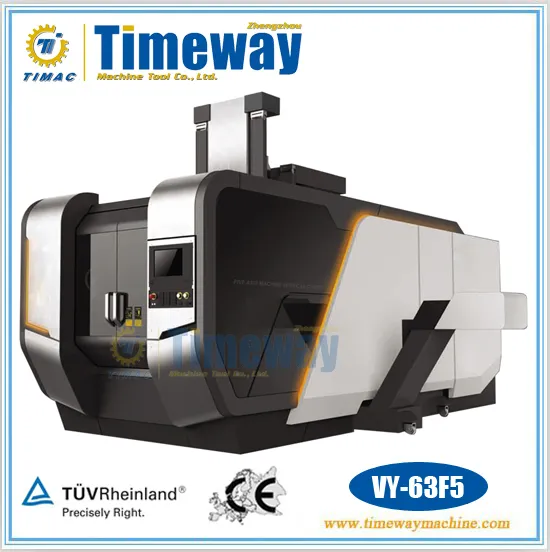 precision VY-63F5 CNC Vertical Five-axis Linkage Machining Center Table Travel X 1000mm