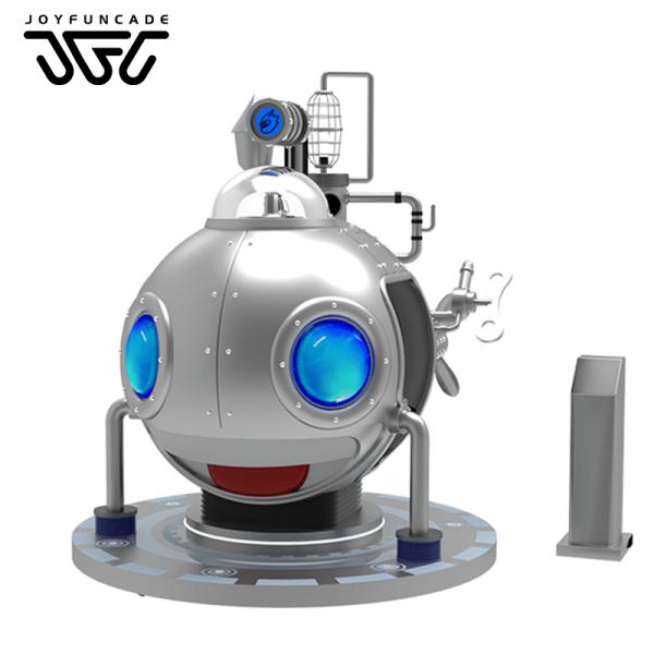 VR Submarine with 360° Panoramic Shooting and Dual-Seat Interactive Design,Parent-Child Combat Gameplay