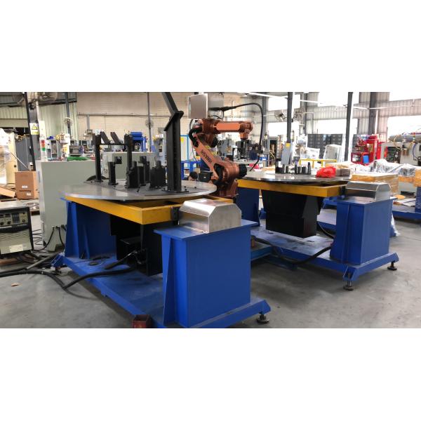 Motor Cycle Frame Automatic Welding Robot , Metal Frame Industrial Robot MIG Welding Machine