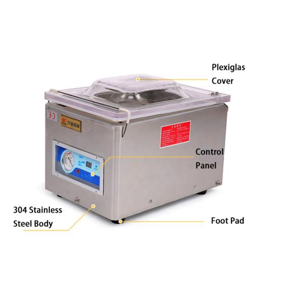 DUOQI DZ-260A Automatic Single Chamber Vacuum Packaging Machine for Commercial Packer