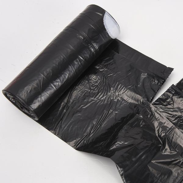 Biodegradable PLA Plastic HDPE Woven Drawstring Garbage Bag on Roll Custom Order