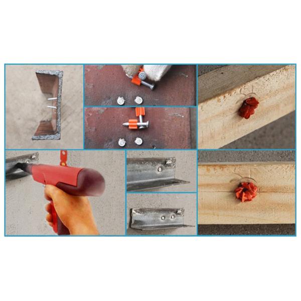 Versatile Adjustable Powder Actuated Tool for Furniture and Building Construction