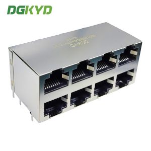 Quality Multiport RJ45 Socket With Shielded Data Communication Interface for sale
