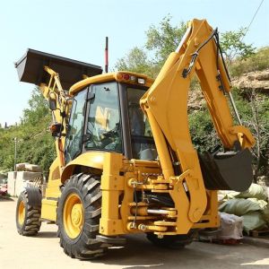 Stable 388 Backhoe Excavator Loader For Construction Projects