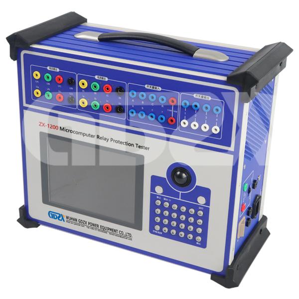 ZX-1200 Universal Auto Testing Machine Six Phase Relay Protection Tester Warranty 1 Year