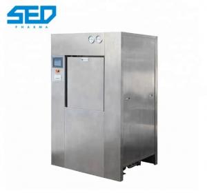 Quality SED-2.5MM 304 Stainless Steel 4.5KW High Temperature Pulsating Vacuum Autoclave For Pharmaceutical Weight 2300KGS for sale