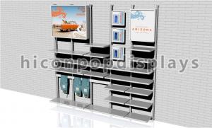 China Wall Mount Clothing Store Fixtures Display , Retail Wall Display on sale