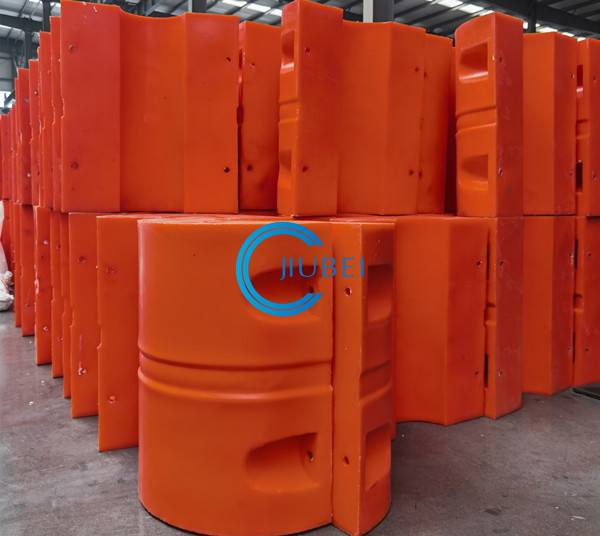 Strong Dredging Floater With Nuts And Washers Connection And Durable PE Material