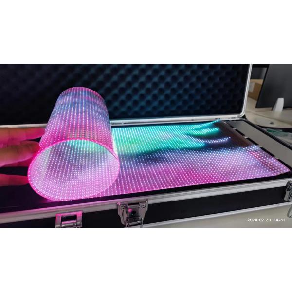 High Brightness Flexible Color LED Point Light Source LED Transparent Screen